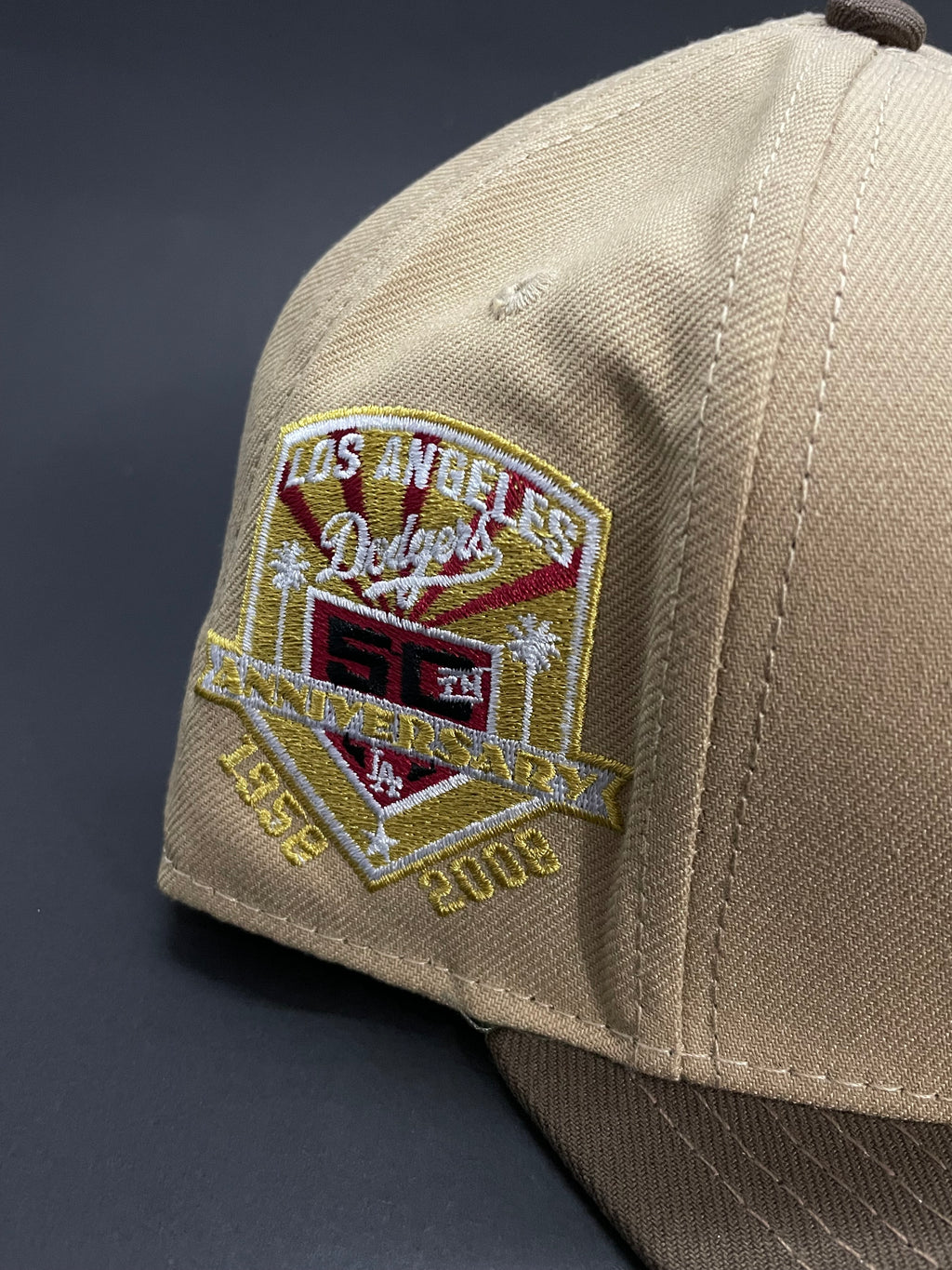 Casquette Snapback LA Beige & Brown
