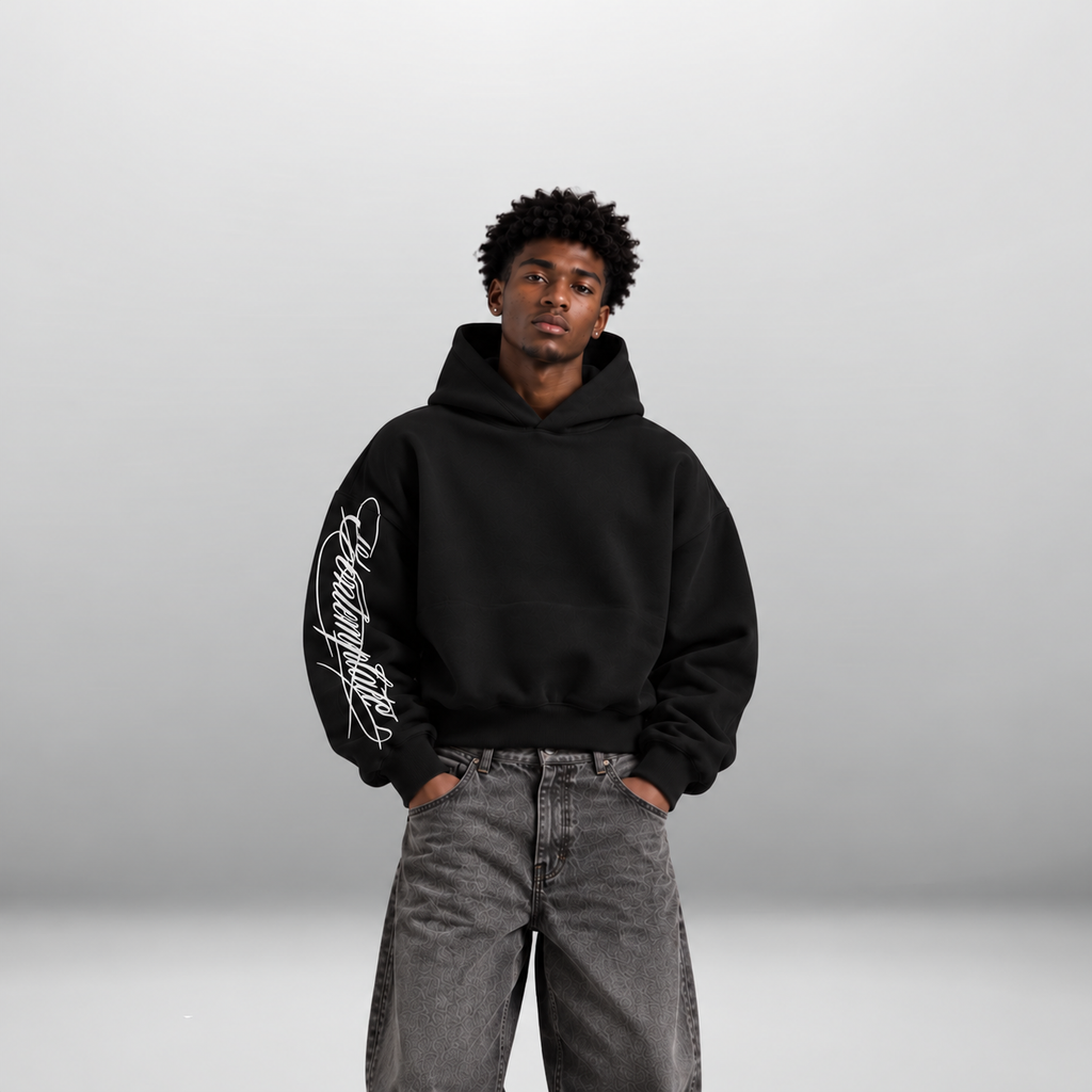 Signature Cropped Hoodie