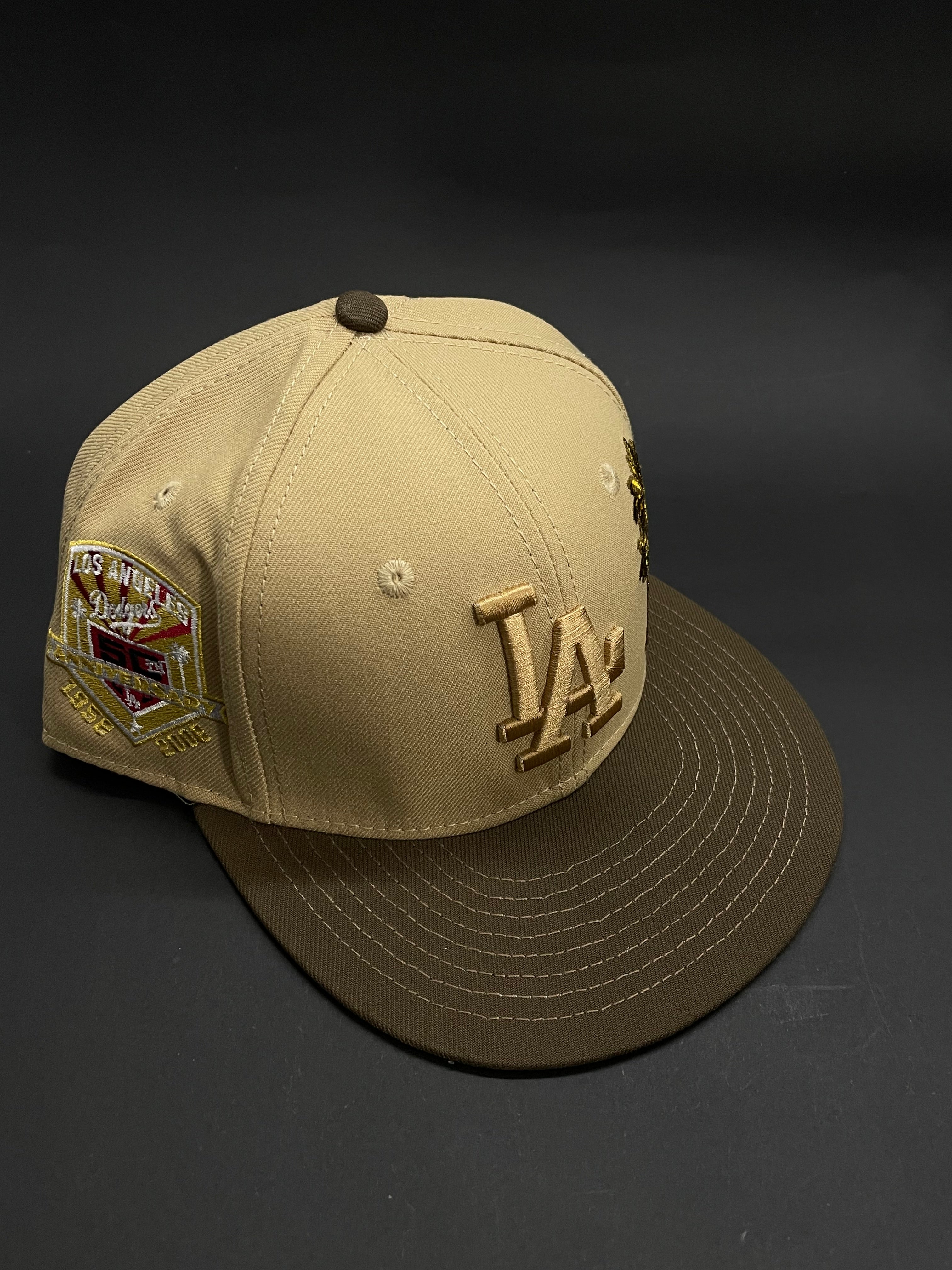 Casquette Snapback LA Beige & Brown