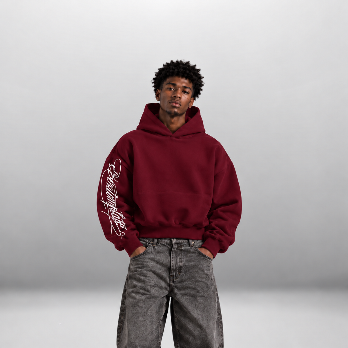 Signature Cropped Hoodie