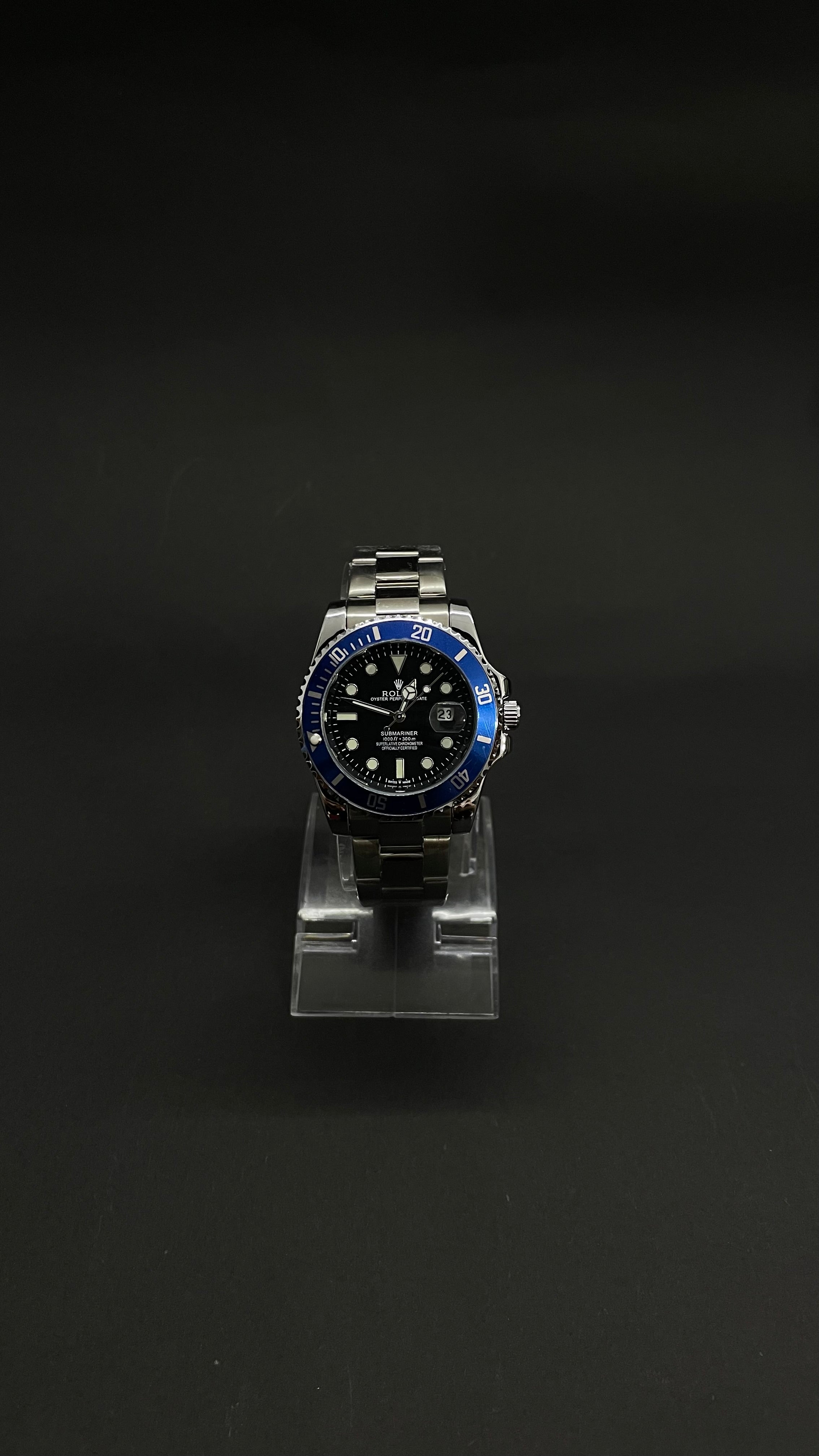 Rolex Submariner Date Bleu & Noir