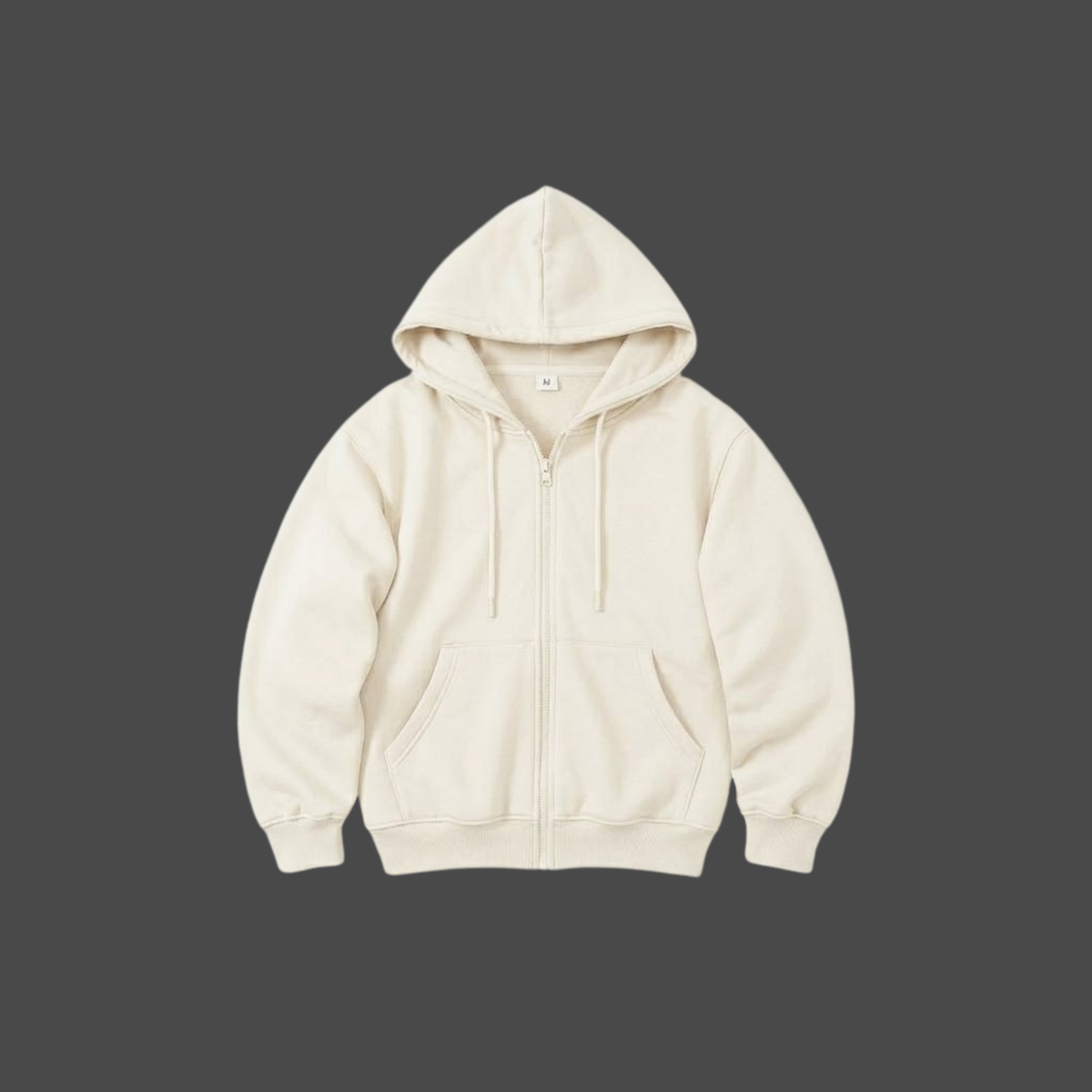 Hoodie Zip Oversize