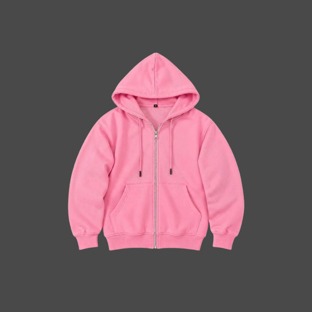 Hoodie Zip Oversize
