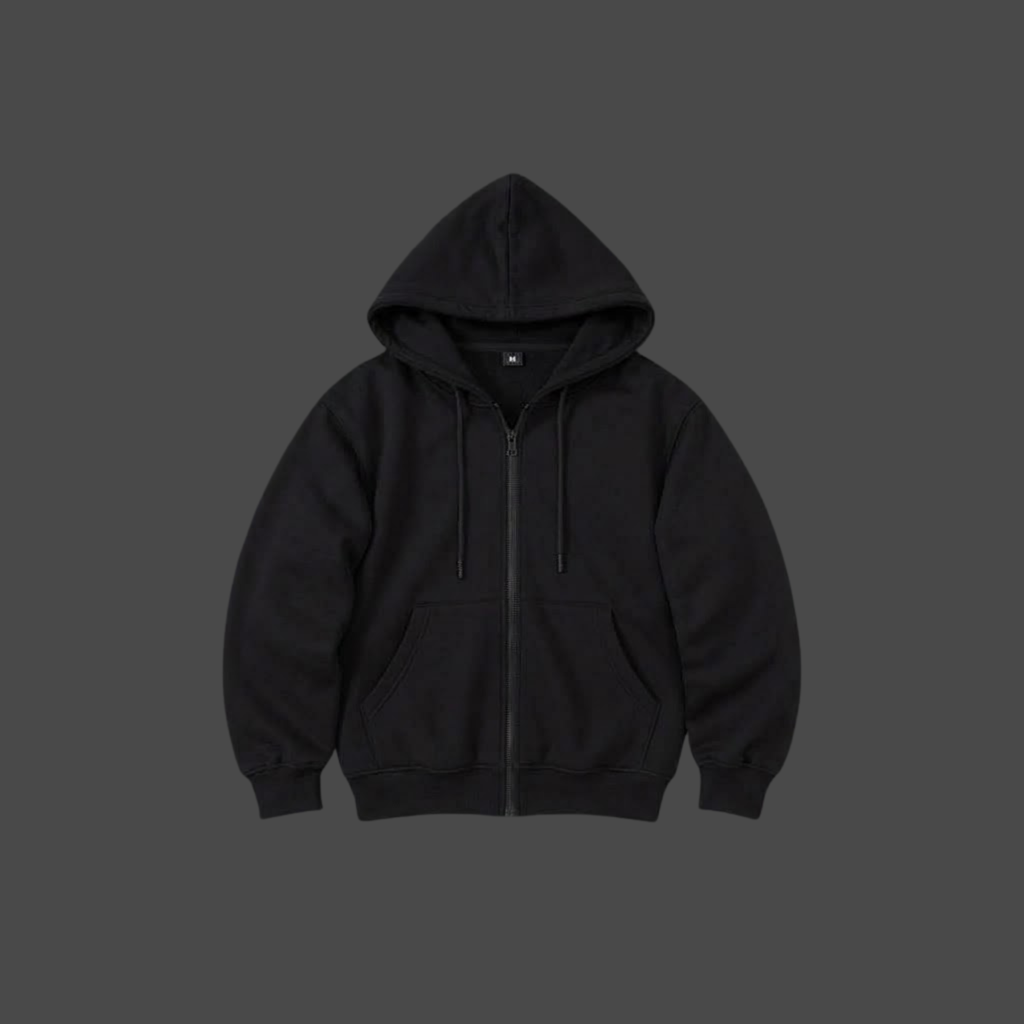 Hoodie Zip Oversize