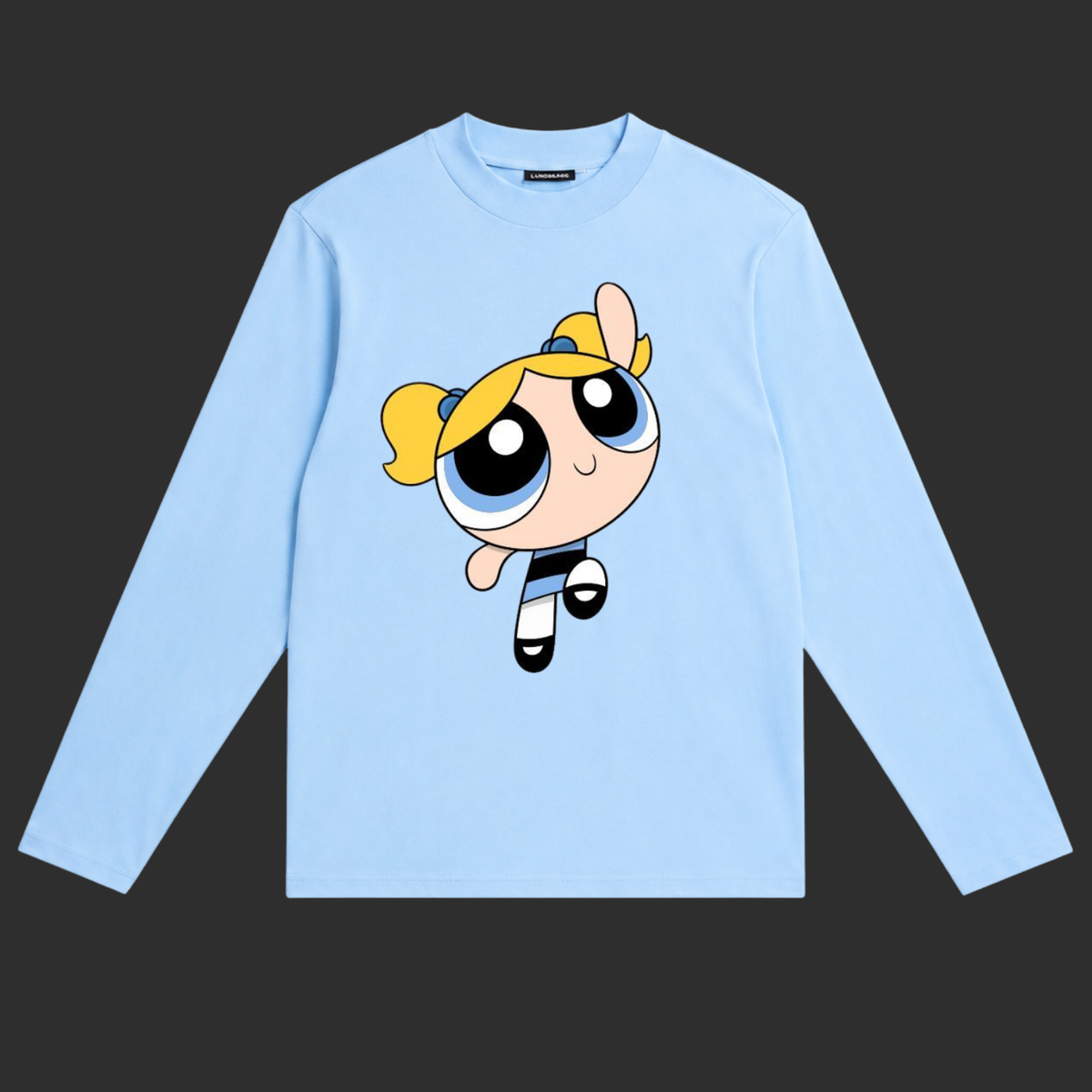 T-shirt Oversize à Manches Longues Femme