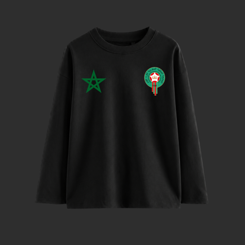 T-shirt Oversize à Manches Longues Femme DIMA MAGHRIB ETOILE