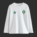 T-shirt Oversize à Manches Longues Femme DIMA MAGHRIB ETOILE