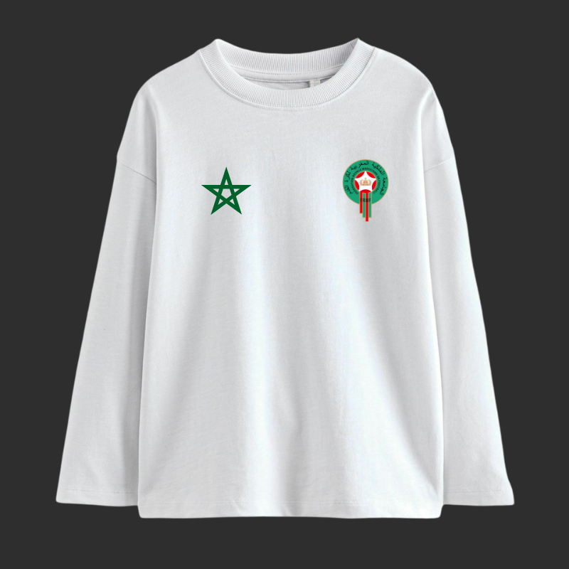 T-shirt Oversize à Manches Longues Femme DIMA MAGHRIB ETOILE