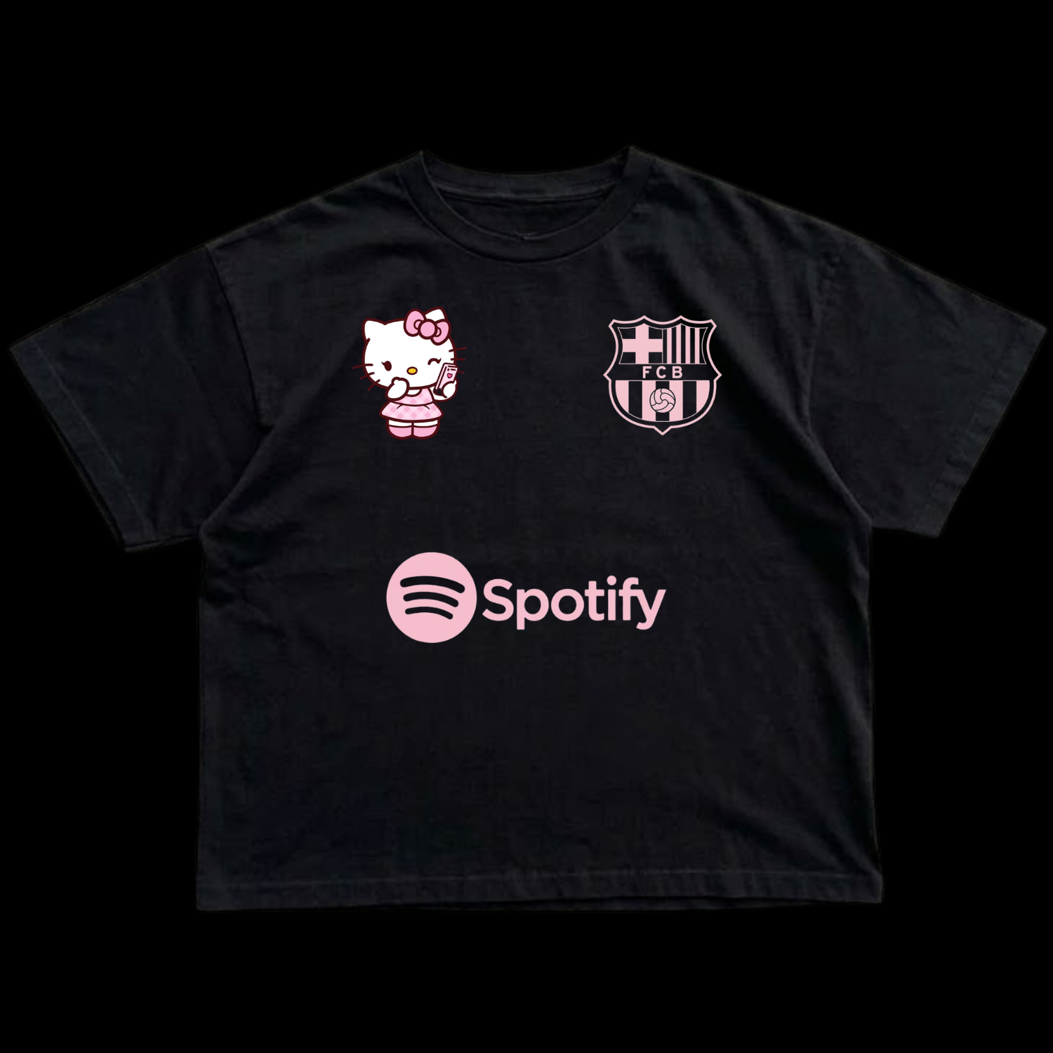 Oversize T-Shirt Hello Kitty x Barça