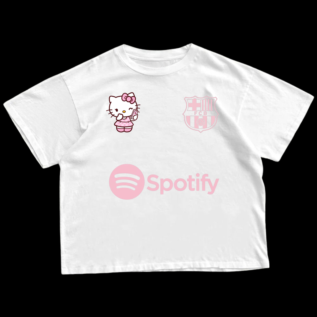 Oversize T-Shirt Hello Kitty x Barça