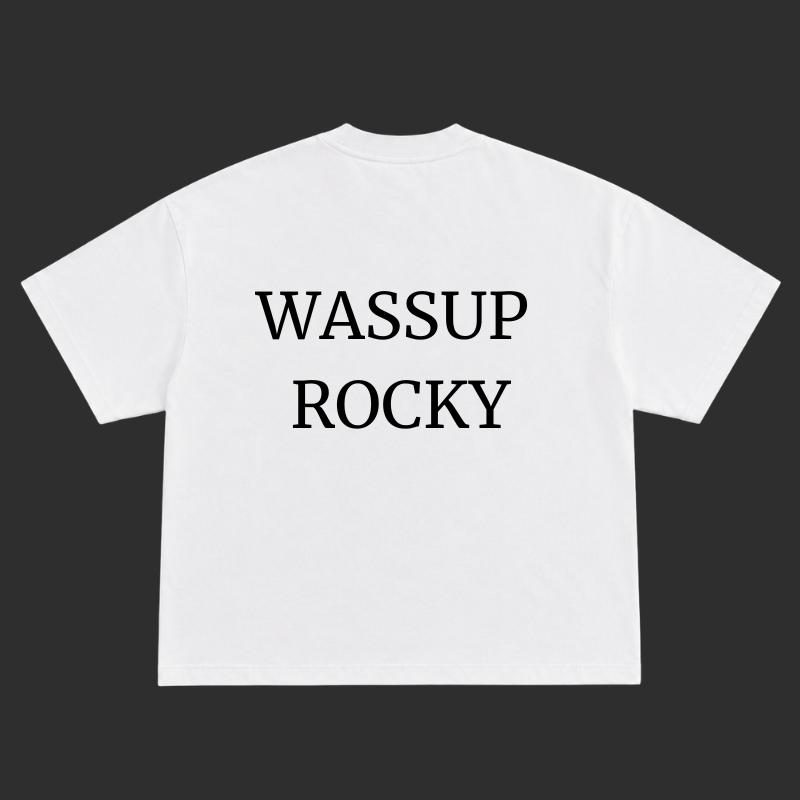 Wassup riri T-shirt oversize