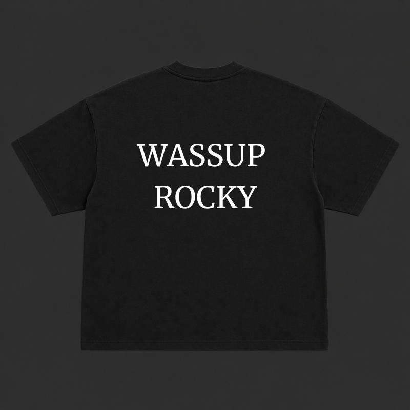 Wassup riri T-shirt oversize