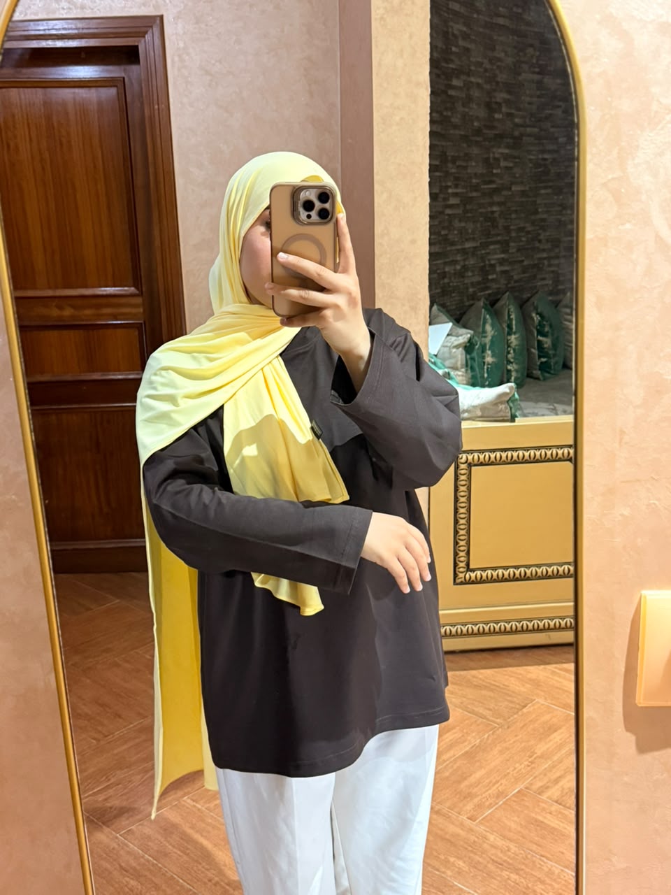 T-shirt Oversize à Manches Longues Femme