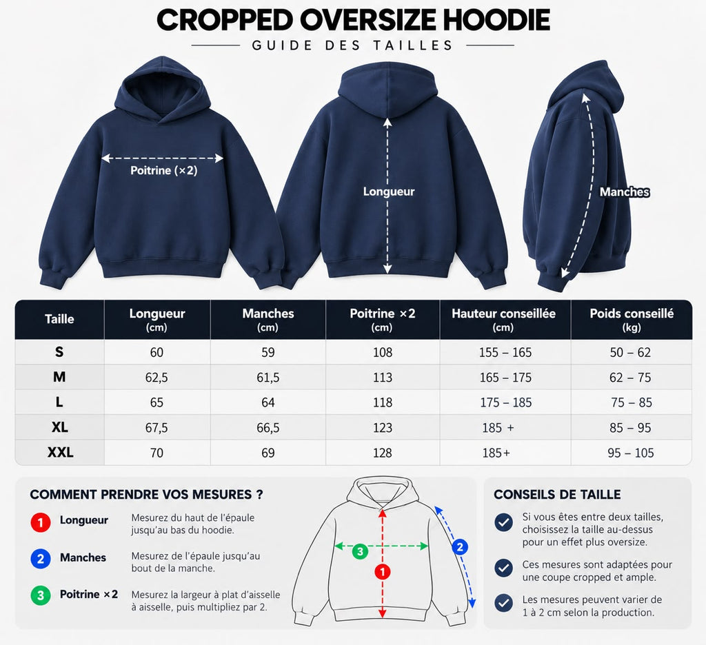 cropped oversize hoodie