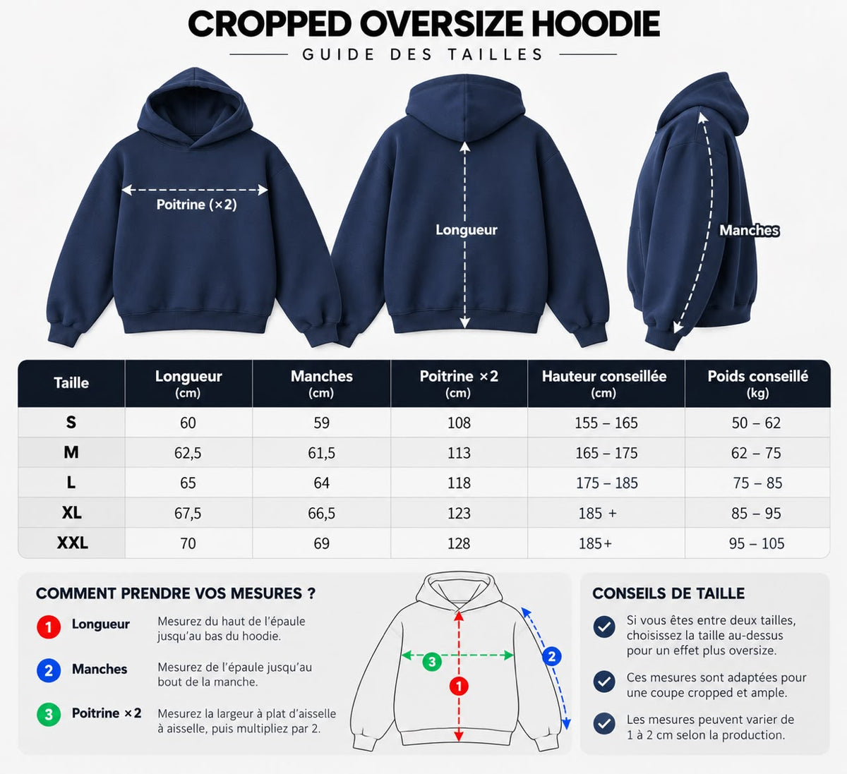 cropped oversize hoodie