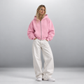 Cropped Zip-Up Hoodie - Unisex