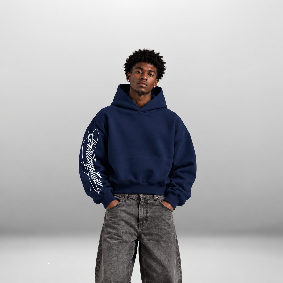 Signature Cropped Hoodie